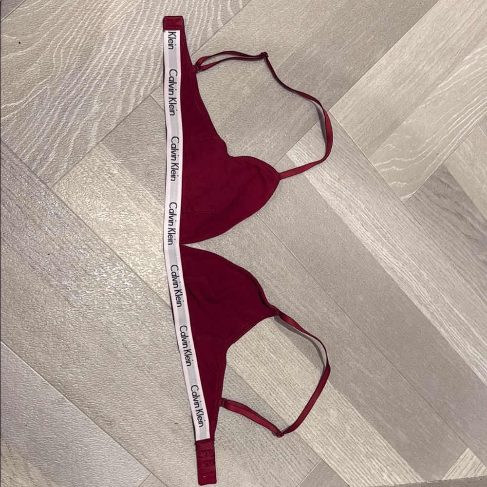 Calvin Klein Red Bra Intimates & Sleepwear